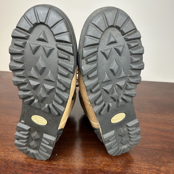 Vasque Boots Womens Sz 8 Hiking Lace Up Ankle Bootie 7583 Brown Suede Comfort - Picture 13 of 13